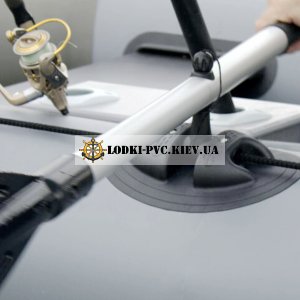 Уключина эллипсная большая Аква-1 для лодок ПВХ (Чёрная)
