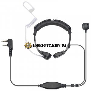 Гарнитура с ларингофоном TA-02 для рации Kenwood / Baofeng
