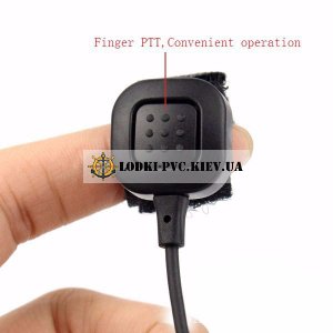 Гарнитура с ларингофоном TA-02 для рации Kenwood / Baofeng