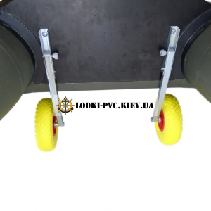Транцевые колеса BVS КТ400 AVT Poly для лодки ПВХ