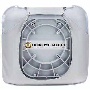 Кресло для лодок и катеров с мягкими вставками цвет серый