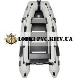 Лодка надувная моторная килевая пвх 4-хместная ΩMega 330КU PFA