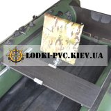 Спинка на лодочную банку (съемная) Pidtrymka L | Регулируемая высота 400/500 мм