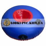Тюбинг (Надувные Санки-Ватрушка) из ПВХ 100 см сине-красный