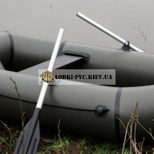 Уключина не поворотная + 2 фиксирующих кольца для лодок из пвх Аква