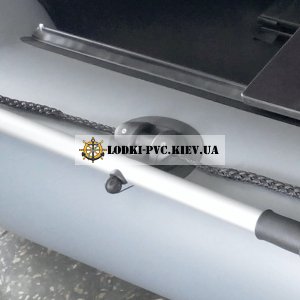 Уключина поворотная овал Аква-3 для лодок ПВХ (Чёрная)