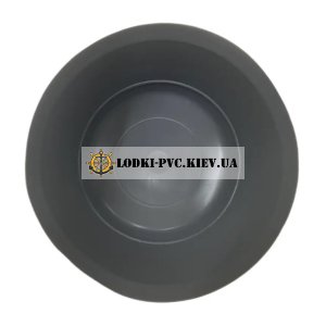 Заглушка конусная для надувного ПВХ баллона Borika 120 мм черная (высота 77 мм)